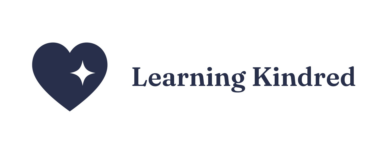 Logo — navy — Learning Kindred brand asset