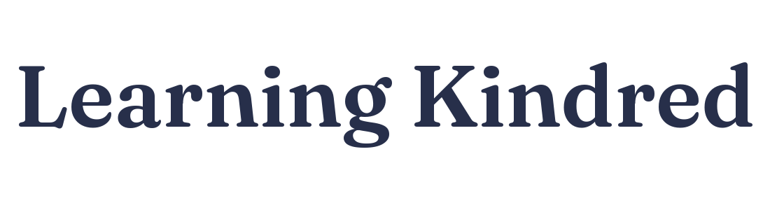 Wordmark only — Learning Kindred brand asset